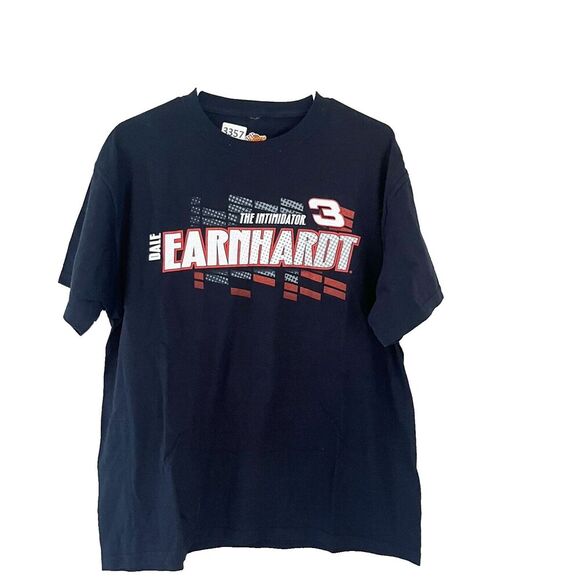 Winners Circle Nascar Mens Black T Shirt Large The Intimidiator 3 Dale Earnhardt - Picture 1 of 10
